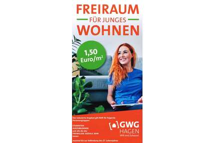 Wohnung zum Mieten in Hagen 103,91 € 69.27 m²