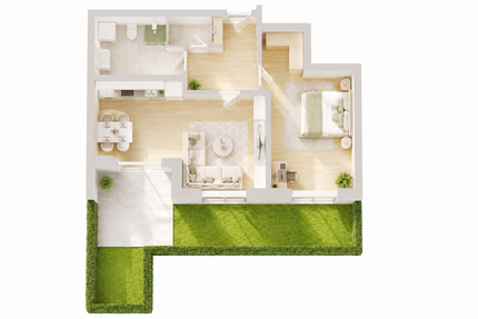 Wohnung zum Kaufen in Scheyern 329.500,00 € 61.3 m²