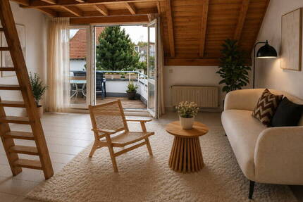 Charmante Maisonettewohnung im Chalet-Charakter - Vöhringen