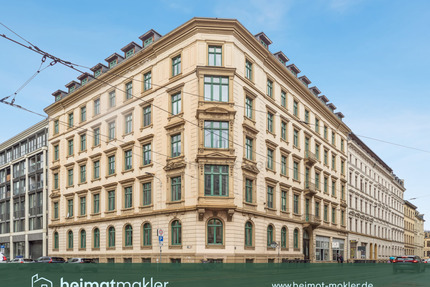 BEZUGSFREI! - ruhig und zentral - 3-Zimmer Altbauflair mit Rosentalblick - Leipzig Zentrum-Nord