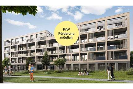 Neue Eigentumswohnung mit großer sonniger Loggia - Ludwigsburg Ost