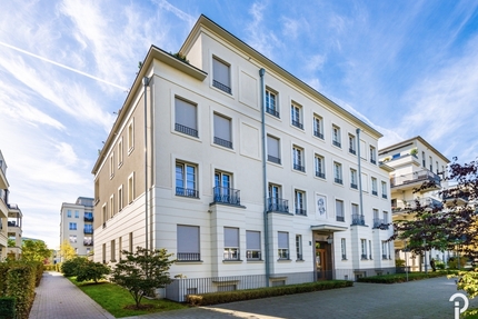 Wohnen in hochwertigem Ambiente mit internationalem Flair. 3 Zi-Wohnung in den Heinrich-Heine-Gärten - Düsseldorf