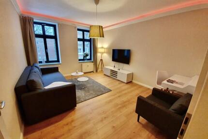 Moderne sanierte Wohnung * Stylish möbliert * 2 km zum ZENTRUM - Leipzig Ost