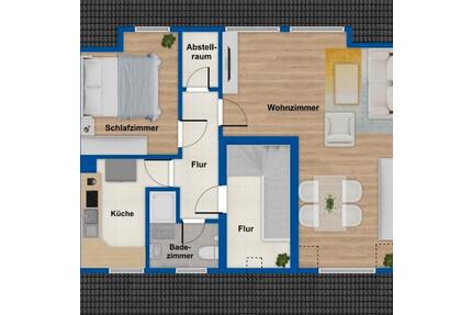 Frisch sanierte Wohnung in der Altstadt zu vermieten - Mechtersen