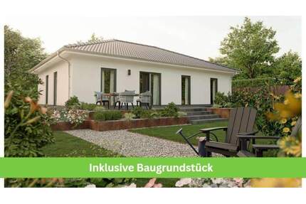 INKLUSIVE Baugrundstück: Der Bungalow mit dem charmanten Walmdach - stufenlos glücklich sein in K... - Knüllwald Oberbeisheim
