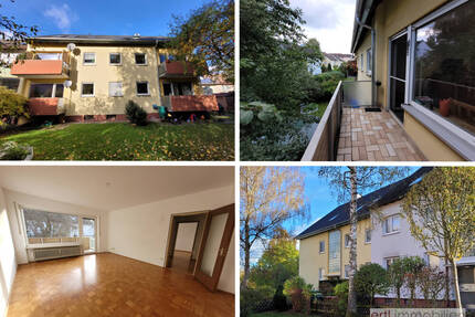 ** Helle, großzügige 3 Zi-Wohnung mit SÜD-BALKON und EBK in ruhiger Wohnlage in SCHWABACH **