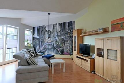 (EF0825_M) Dresden: Blasewitz, möblierte Komfortwohnung mit Tiefgarage und zwei Balkons, ruhige Wohnlage, WLAN inkl.