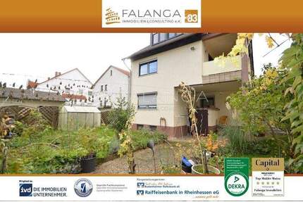 FALANGA IMMOBILIEN - 2 pfiffige und eigenständige Wohnungen und ein DG-Zimmer in Stadecken-Elsheim!