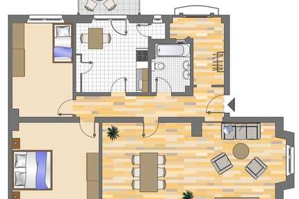 Wohnung zum Mieten in Dortmund 939,00 € 102.52 m²