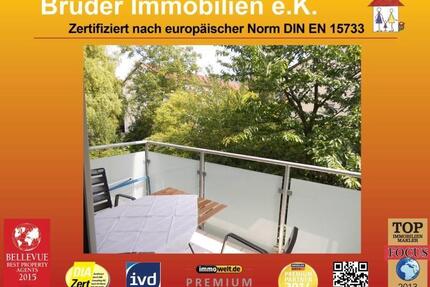 Heidelberg-Neuenhm: Nähe Krebsklinik: 3 Zimmer, voll möbliert, 3 Balkone, 300 m Uni u. Neckar, 1.OG