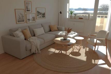 Helle 4-Zimmer-Wohnung mit Seeblick in Sellin Siedlung am Wald