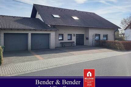 Freistehendes Einfamilienhaus mit barrierefreiem Erdgeschoss, Doppelgarage und großem Garten! - Ailertchen