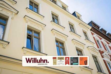 4-Raum-Traum in Gohlis | Parkett | Süd-Ost-Balkon | Tageslichtbad | Gemeinschaftshof - Leipzig Gohlis-Süd