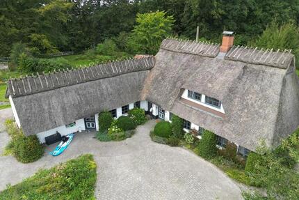 große Wohnung an der Treene mit Terrasse Wg-geeignet - Oeversee