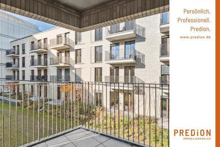 Tolle 2-Zimmer-Wohnung mit Einbauküche und großer West-Terrasse im Neubauquartier Deiker Höfe! - Düsseldorf Stadtbezirk 5