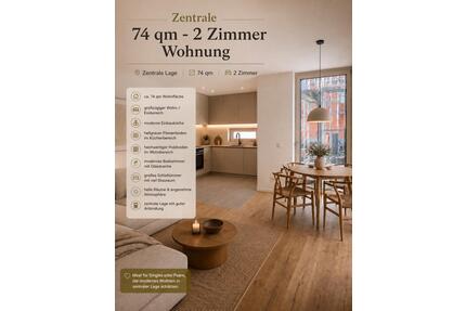 Zentrale 2 Zimmer Wohnung in Eggenfelden von privat zu vermieten