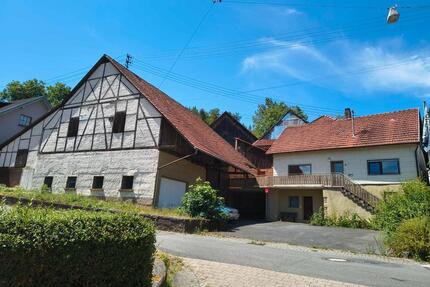 Landwirtschaftliches Anwesen mit großer Halle in ruhiger Straße - Boxberg