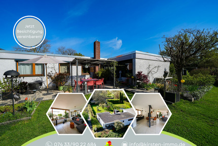 Zentrumsnaher Bungalow in Reutlingen, hochwertig modernisiert, mit außergewöhnlichem Grundstück!