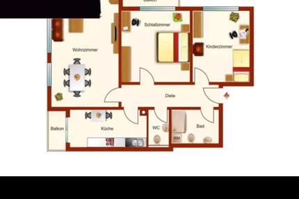 Helle, schöne 3 -Zimmer Wohnung mit SüdWest Balkon - Hanau Kesselstadt