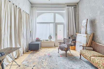 Wohnen mit Atelier-Flair: Charaktervolle Altbau-Einheit mit Hof & großer Nutzfläche - Mannheim Neckarstadt