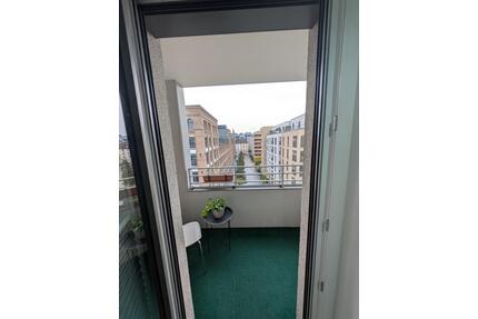 Short Term sublet 1.5 room fully furnished apartment with balcony - Frankfurt am Main Gallus
