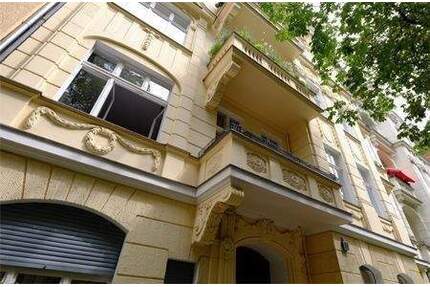 Nahe Markusplatz: vermietete ETW mit Süd-Loggia im Altbau - Berlin Steglitz