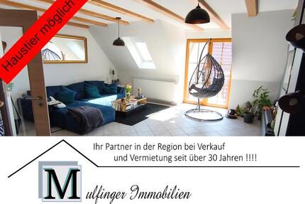 4 Zi. Wohnung in DG Galerie mit Garten (auf Wunsch), Balkon und Garage in Höchstadt OT