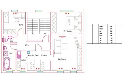 3-Raum Wohnung - 430,00&nbsp;EUR Kaltmiete, in Limbach-Oberfrohna (PLZ: 09212)