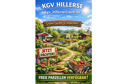 Kleingärten im KGV Hillerse zu verpachten - Wendeburg