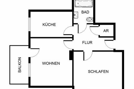 2-Zimmer-Wohnung in Gelsenkirchen Hassel