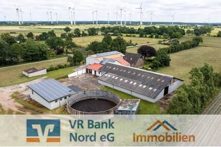 Resthof in Alleinlage - weitere landwirtsch. Flächen verfügbar! - Großenwiehe