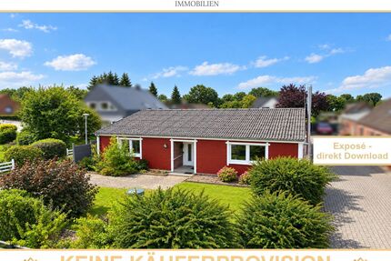 Bungalow mit 4 Zimmern, Garten und Doppelgarage – massiv gebaut und bereit für neue Ideen - Owschlag / Norby