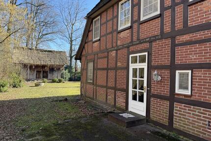 Wohnung im auf zwei Ebenen - Charmantes Fachwerkhaus mit Garten - Visselhövede