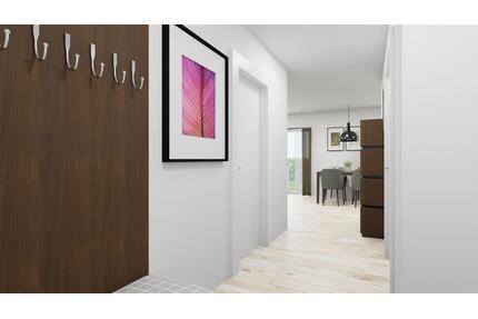 Exklusive Erdgeschosswohnung: Neubau, Erstbezug und komfortables Wohnen auf 2 Zimmern - Dombühl