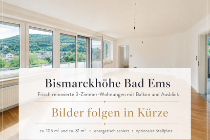 Wohnung zum Mieten in Bad Ems 1.000,00 € 81 m²