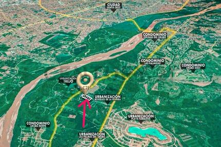 Grundstücke ab 5.000m² in Toplage von Urubó Santa Cruz (Bolivien) - Aschaffenburg Damm