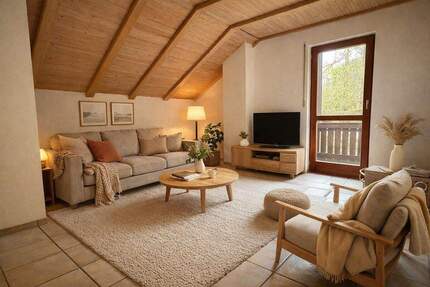 2-Zimmer Dachgeschosswohnung mit viel Potenzial - Glonn