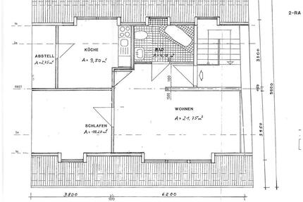 Mietwohnung in Penig - 240,00&nbsp;EUR Kaltmiete, ca.&nbsp; 48,65&nbsp;m&sup2; in Penig (PLZ: 09322)
