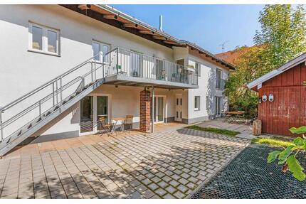 Maisonettewhg mit Kaminöfen und Balkon Nähe Starnberger See - Münsing