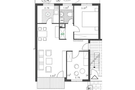 3,5 Zimmer Wohnung im 4-Familienhaus. Gartennutzung. 505€ - Hamm Herringen