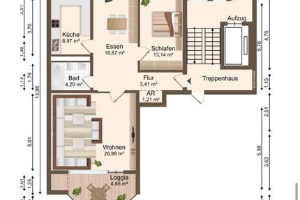 2,5 Zimmerwohnung in Denzlingen ab 1.12.