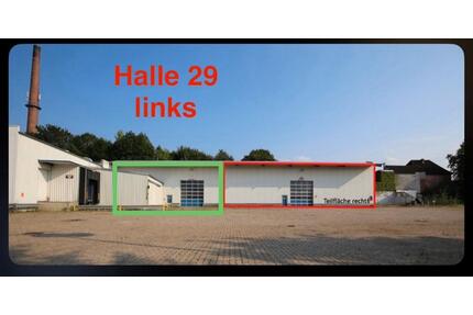 Funktionale Halle – zentrale Lage- vielfältige Verwendung - circa - Seesen
