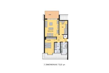 Wohnung zum Mieten in Meinerzhagen 590,52 € 76 m²