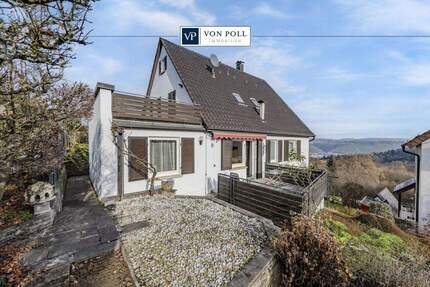 Wohnen mit Panoramablick: Solides Einfamilienhaus mit Erweiterungspotenzial - Stuttgart Heumaden