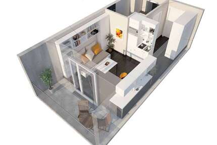 Wohnung zum Kaufen in Freiburg 175.000,00 € 27 m²