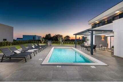 Ferienhaus Istrien Villa mit beheiztem Pool 10 Pers - Waldshut-Tiengen