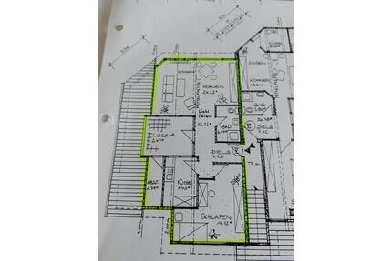 Wohnung, 63qm mit Dachloggia, in Frankenberg - Frankenberg (Eder)