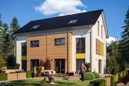 Bezugsfertige, attraktive DHH Torino, wie Abb., incl. Grundstück zzgl. NK - Mündling