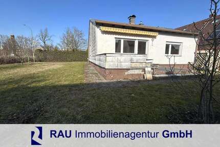 Baugrundstück für Doppelhaus mit Altbestand, zentral in Oberschleißheim