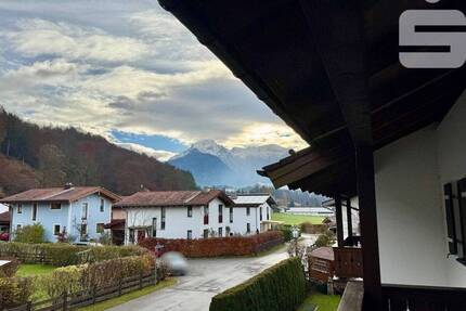 Top gepflegte 2-Zimmer-Wohnung mit Bergblick in Bischofswiesen